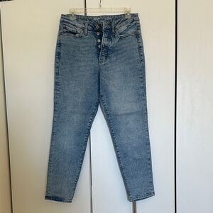 Old Navy Light Blue High Rise Jeans